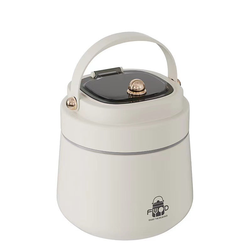 Adults Stainless Steel Insulated Lunch Box Spoon And Fork