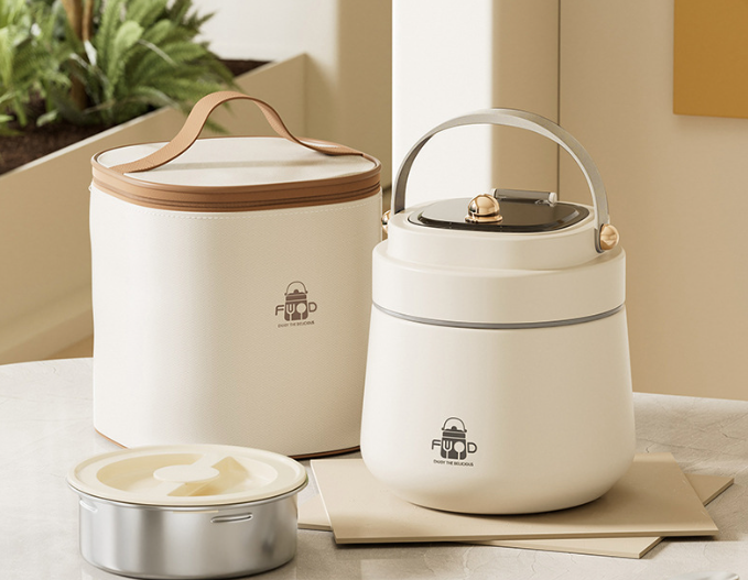 Adults Stainless Steel Insulated Lunch Box Spoon And Fork