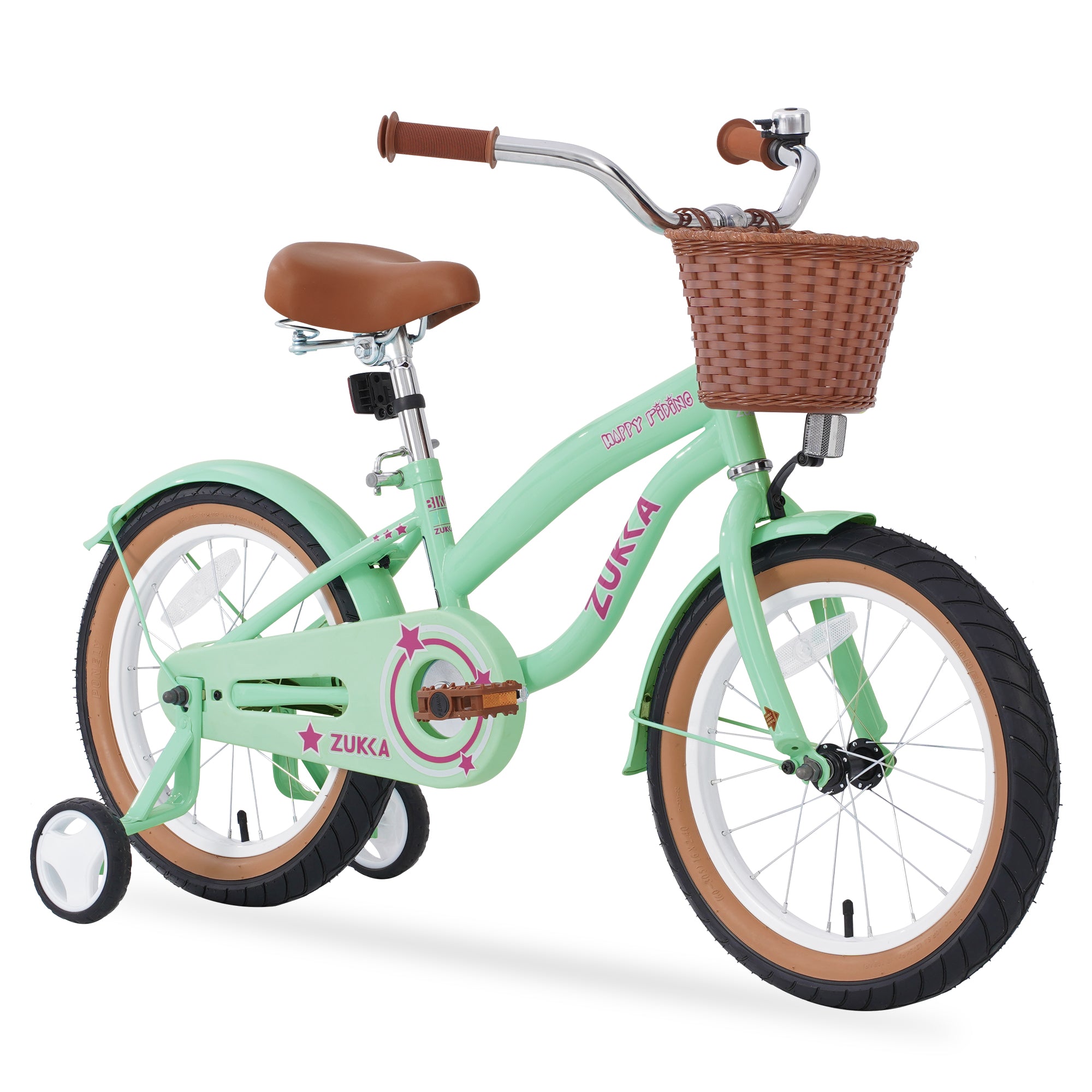 Girls' 16" Bike (Ages 4–7) – Multiple Colors