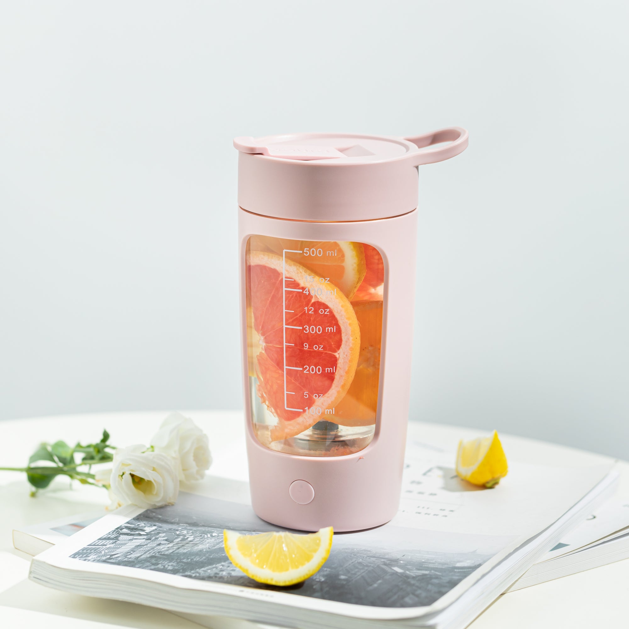 Powerful Electric Blender Plastic Bottle
