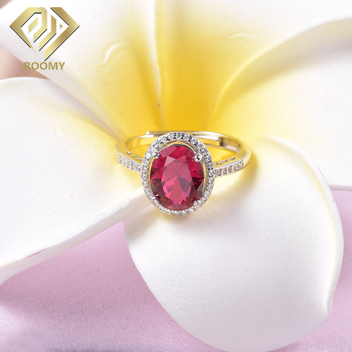 Elegant 3CT Ruby Ring for Women