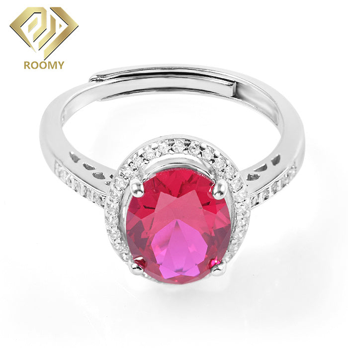 Elegant 3CT Ruby Ring for Women