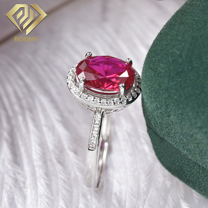 Elegant 3CT Ruby Ring for Women