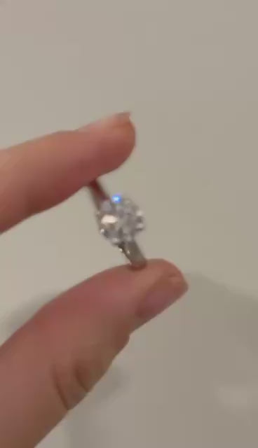 Romantic Wedding Rings Jewelry Cubic Zirconia Ring